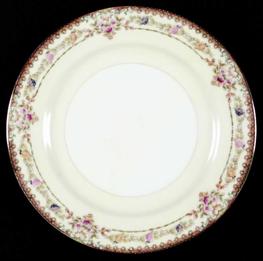 Fantasy (Multicolor Flowers) Dinner Plate by Meito-1