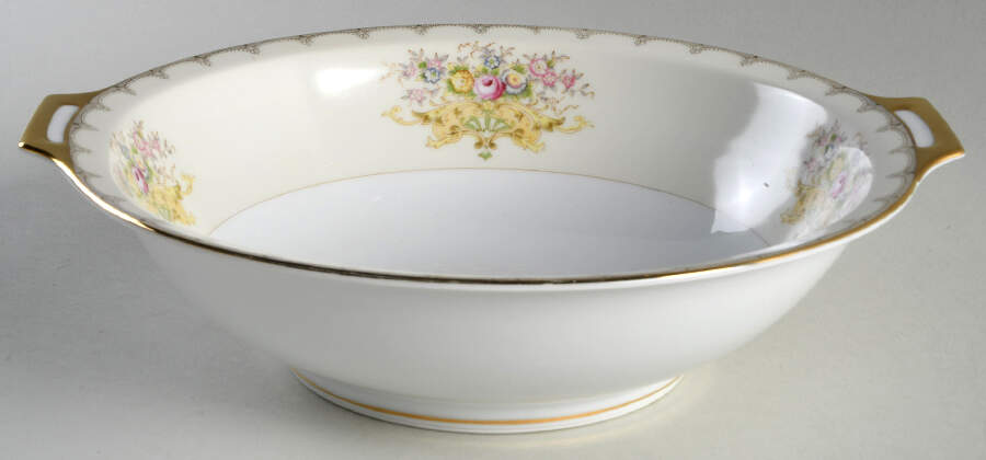 Linden 10" Round Vegetable Bowl by Meito-1