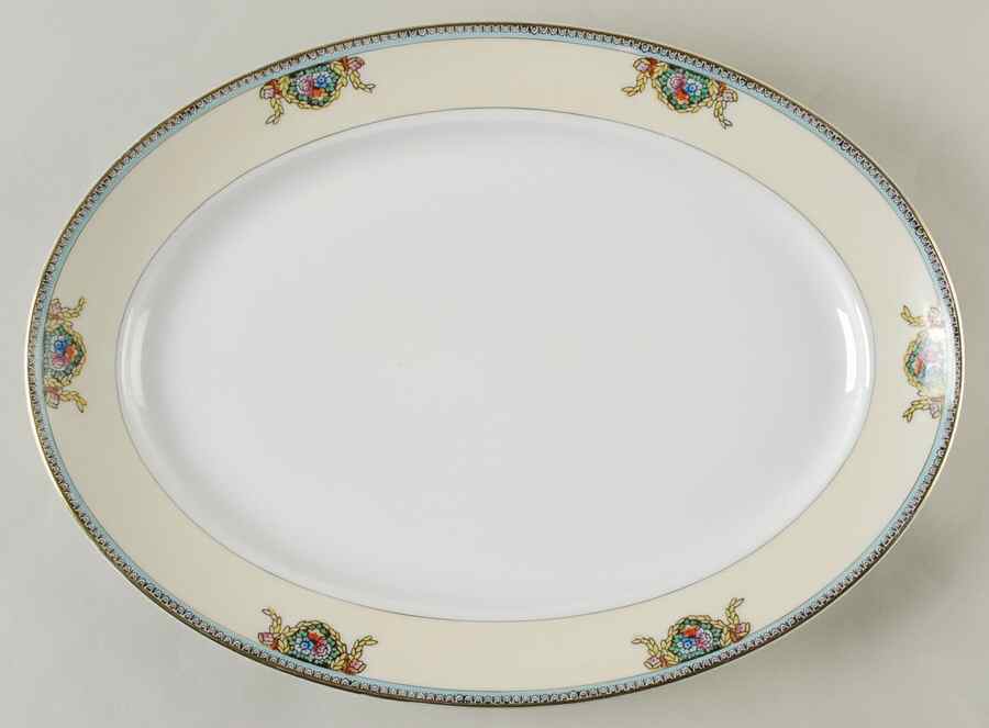 MEI11 13" Oval Serving Platter by Meito-1