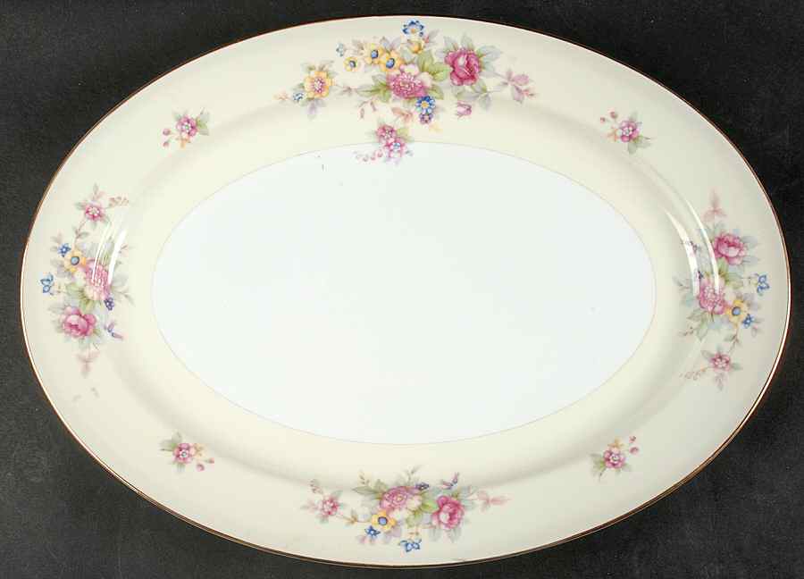 MEI116 16" Oval Serving Platter by Meito-1