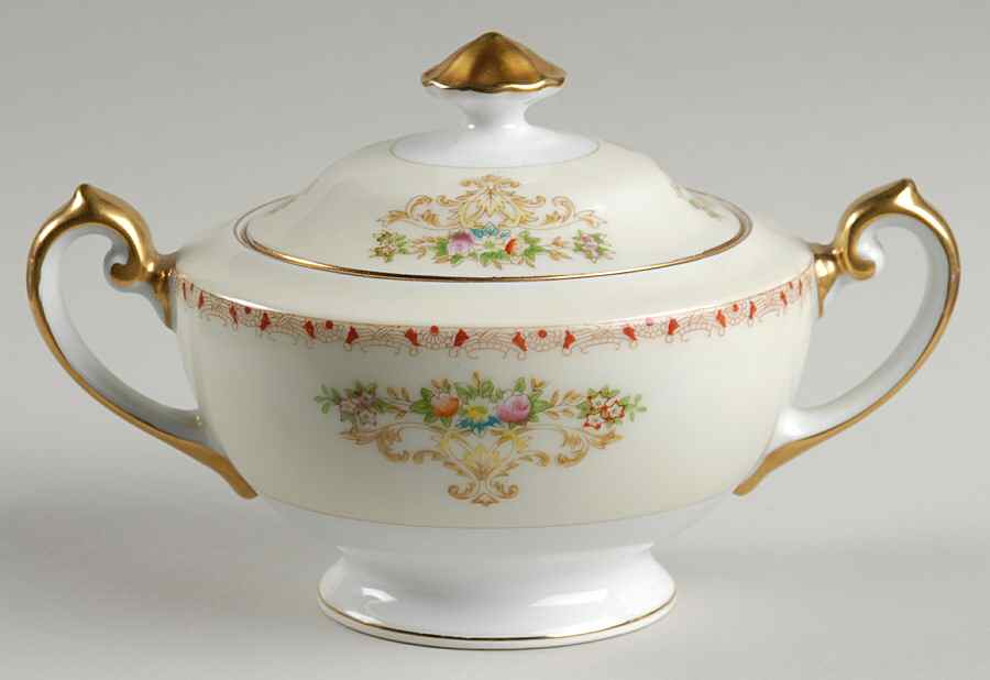 MEI29 Sugar Bowl & Lid by Meito-1