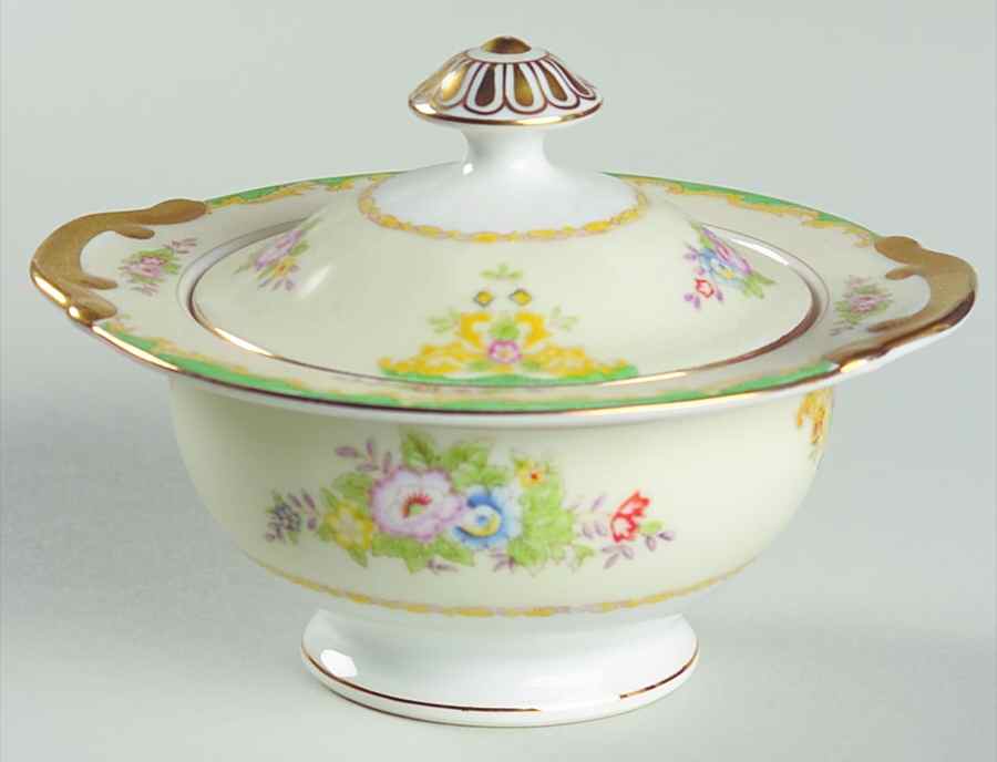 MEI68 Sugar Bowl & Lid by Meito-1