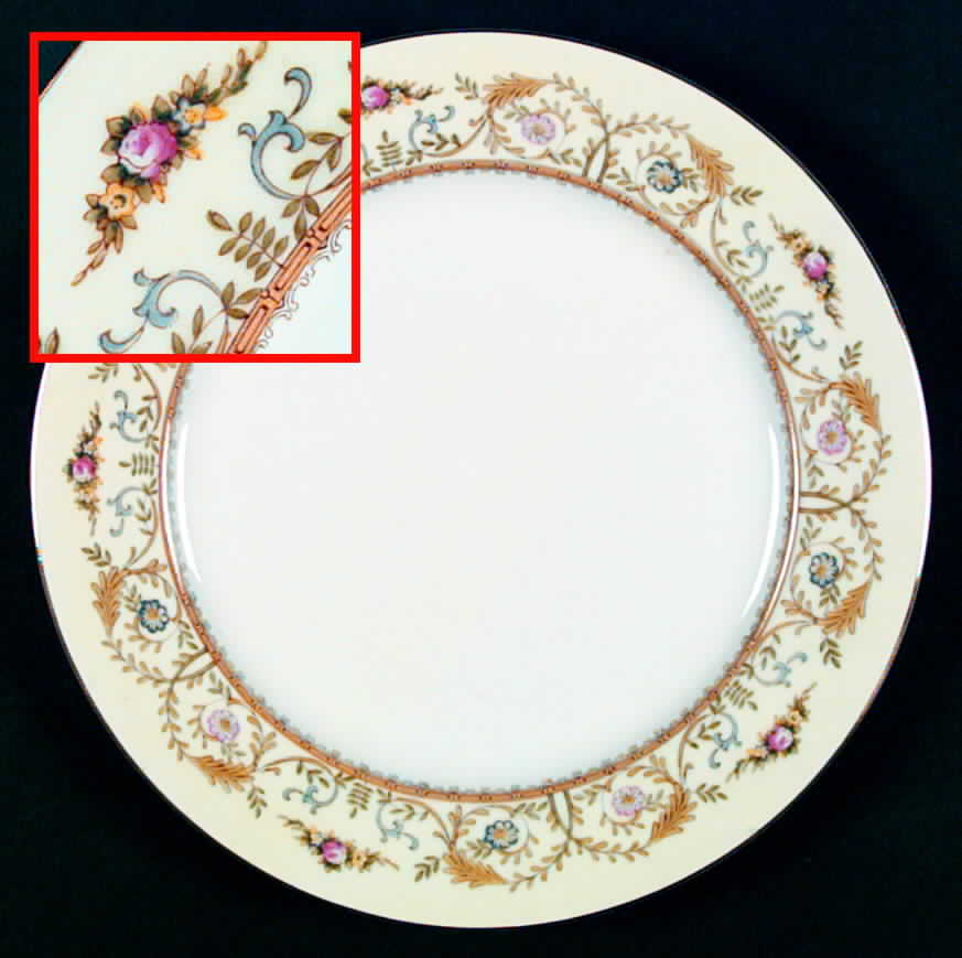 Monterey Dinner Plate by Meito-1