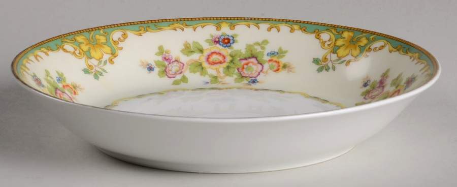 Paris Green Coupe Soup Bowl by Meito-1