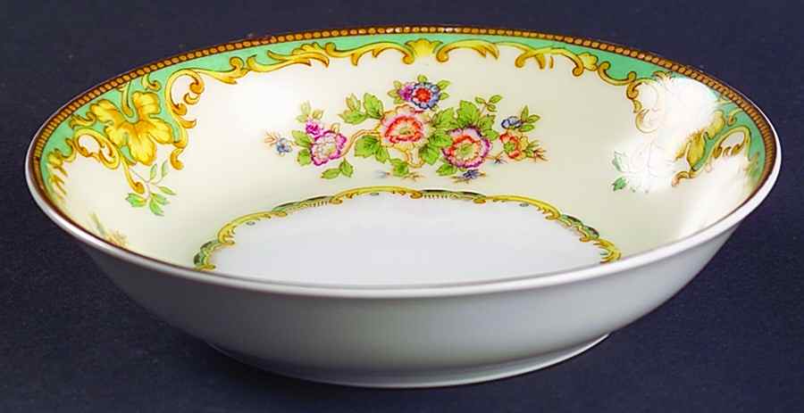 Paris Green Fruit/Dessert (Sauce) Bowl by Meito-1