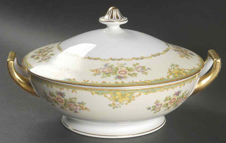 Paris Green Round Covered Vegetable by Meito-1