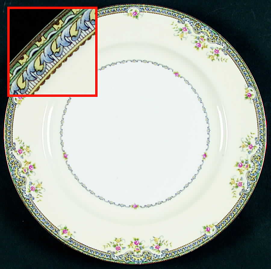 Portia Dinner Plate by Meito-1