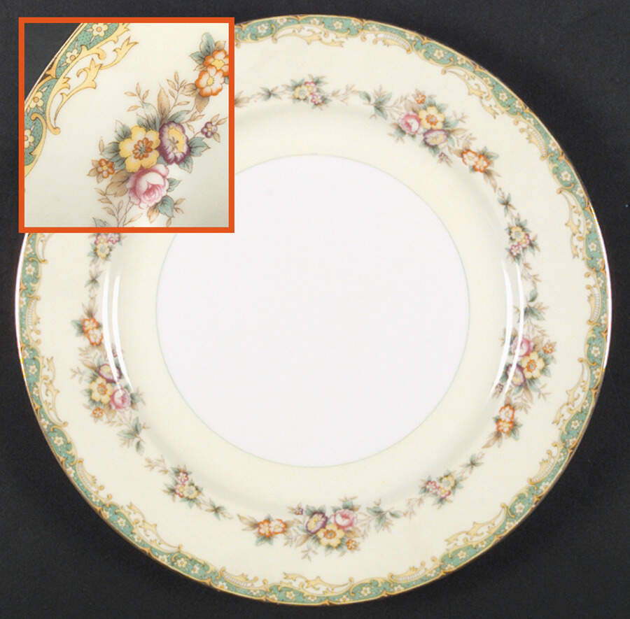 Princess Dinner Plate by Meito-1