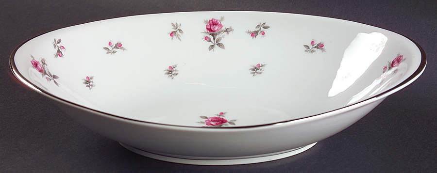 Rosechintz 11" Oval Vegetable Bowl by Meito-1