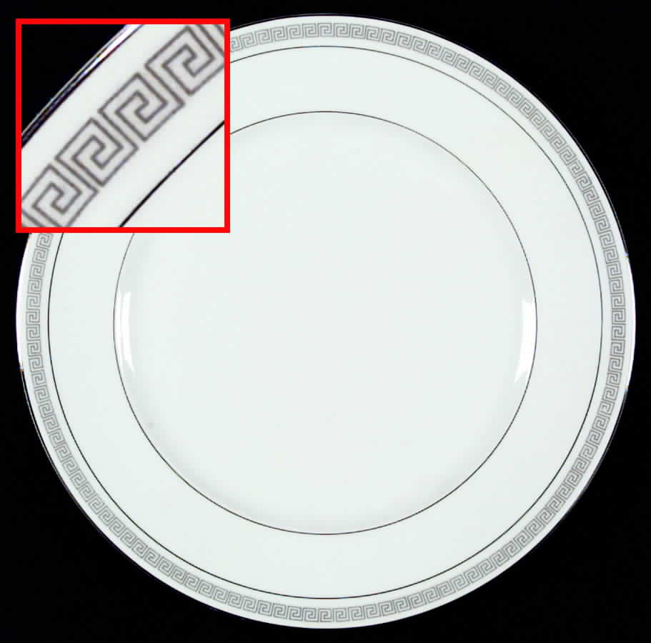 Troy Dinner Plate by Meito-1
