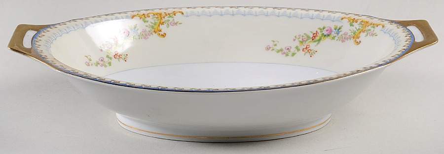 Utica 11" Oval Vegetable Bowl by Meito-1