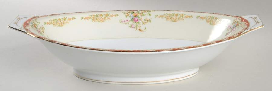 V2163 11" Oval Vegetable Bowl by Meito-1