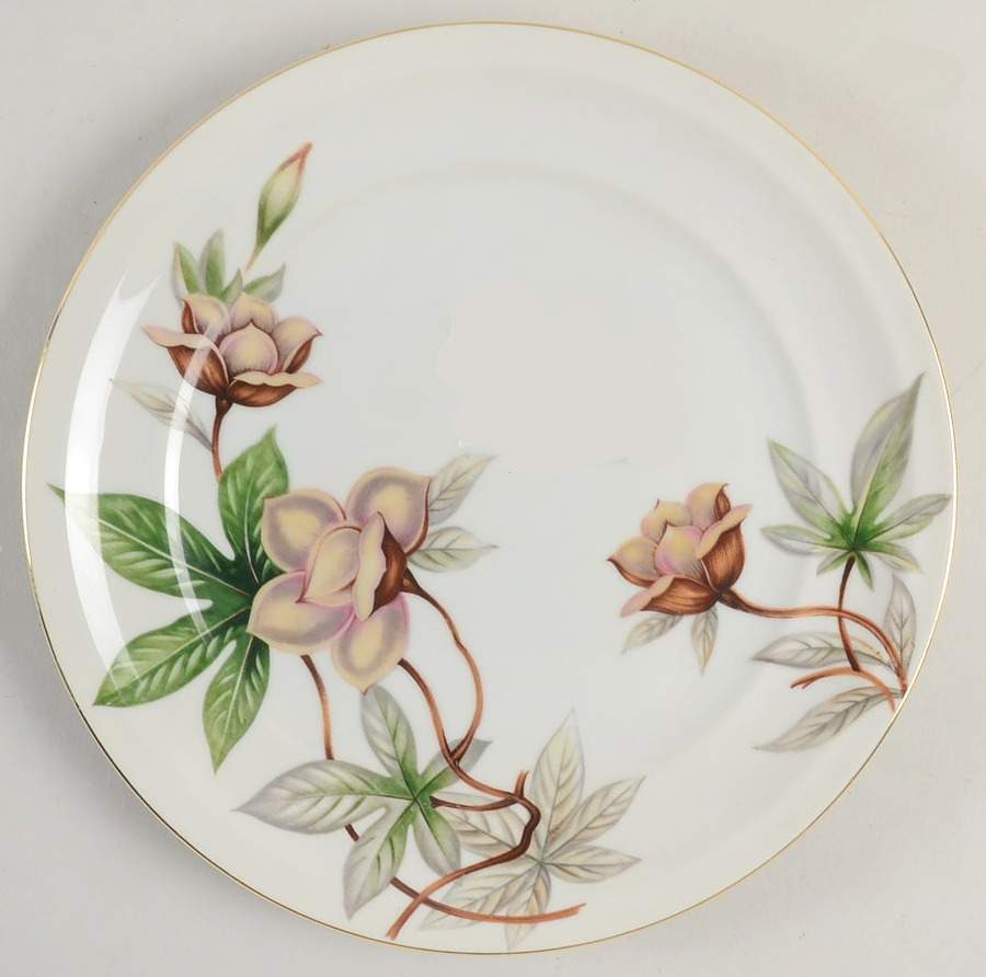 Woodrose Dinner Plate by Meito-1