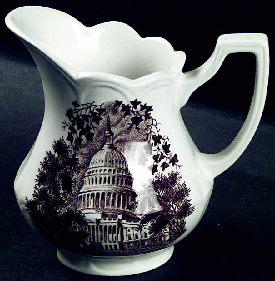 American Legend Brown Creamer by J & G Meakin-1
