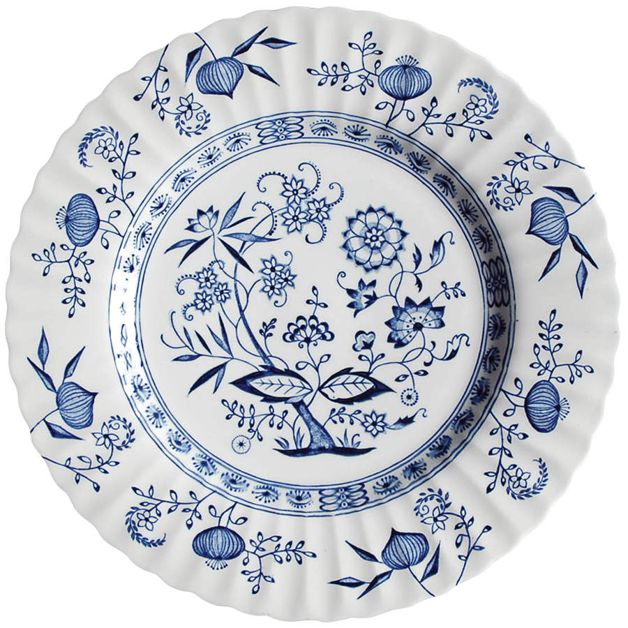 Blue Nordic Dinner Plate by J & G Meakin-1