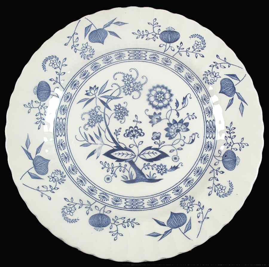 Blue Nordic Dinner Plate by J & G Meakin-1