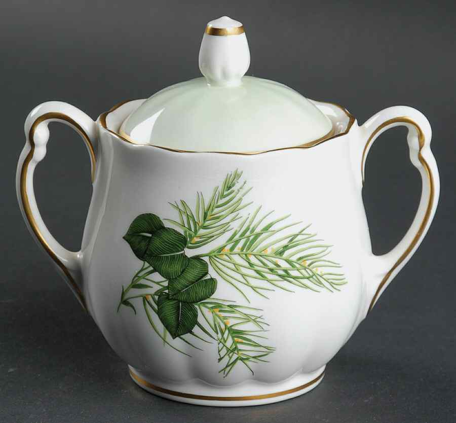 Sherwood Sugar Bowl & Lid by Melba-1