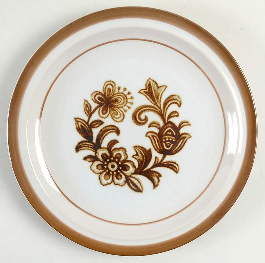 Brown Monterrey Salad Plate by Service Merchandise Inc-1