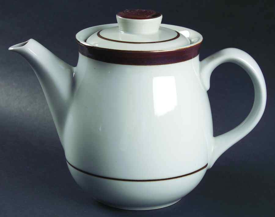 Brown Monterrey Teapot & Lid by Service Merchandise Inc-1