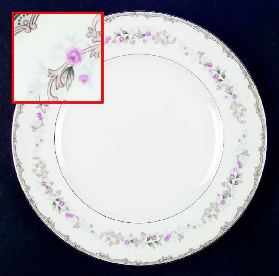 Glendora Dinner Plate by Midland Enterprises-1