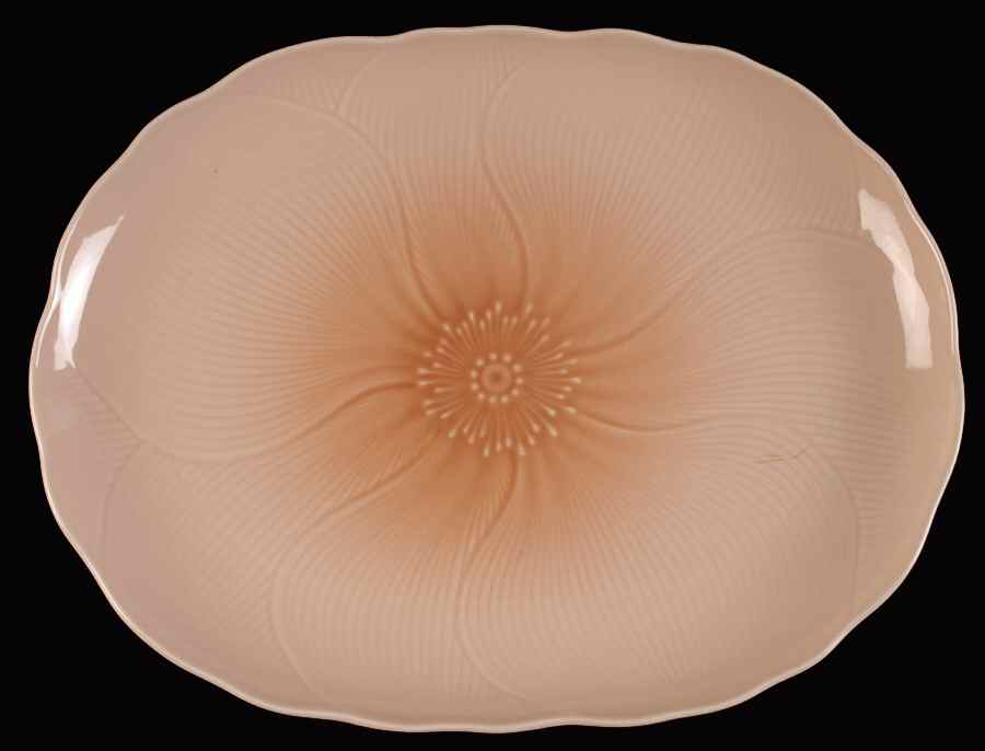Amaryllis 14" Oval Serving Platter by Mikasa-1