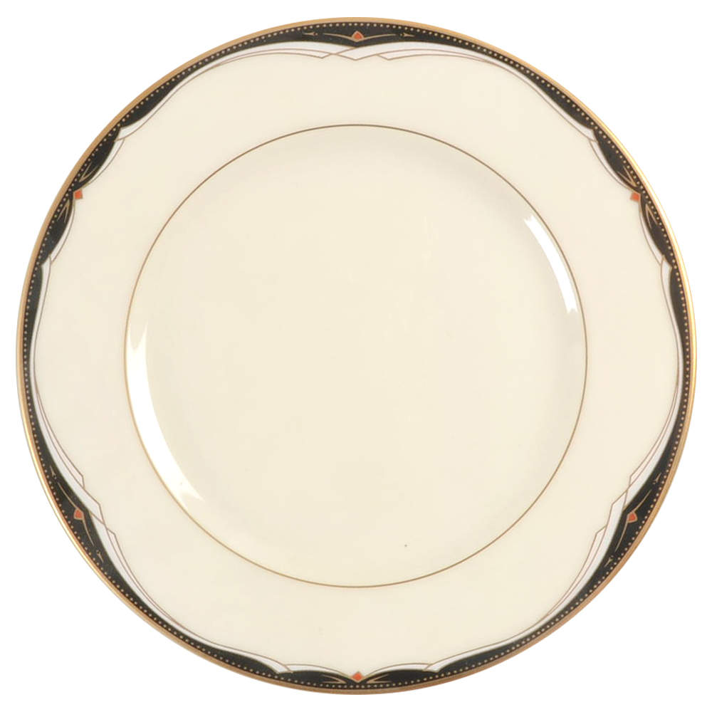 Ambassador Black Bread & Butter Plate by Mikasa-1