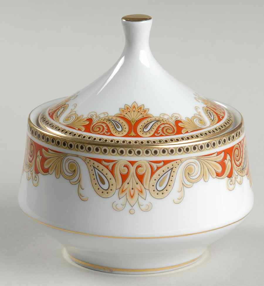 Amherst Sugar Bowl & Lid by Mikasa-1