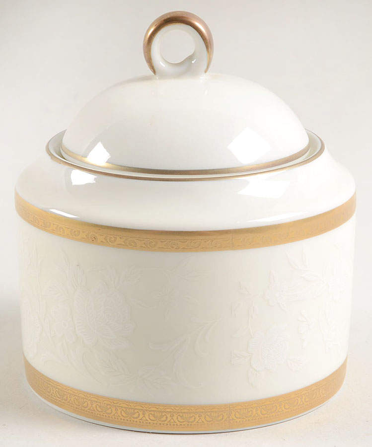 Antique Lace Sugar Bowl & Lid by Mikasa-1
