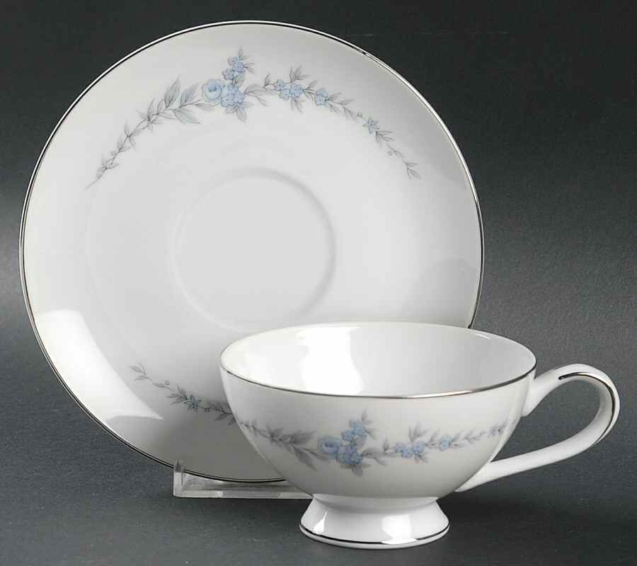 Annbelle Footed Cup & Saucer Set by Mikasa-1