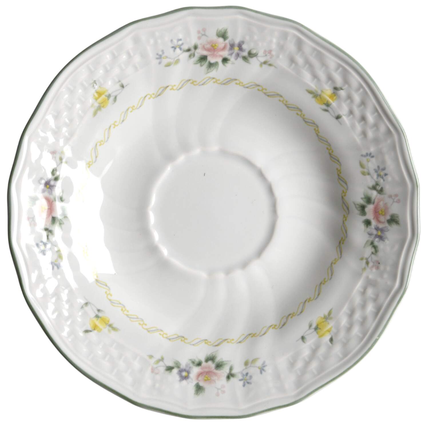 Antique Rose Saucer by Mikasa-1