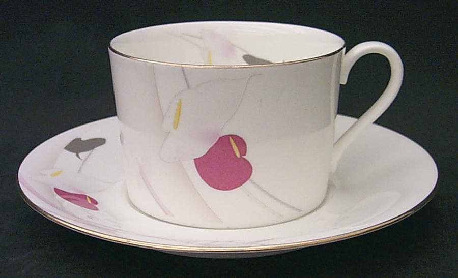 Anthurium Oversized Cup & Saucer Set by Mikasa-1