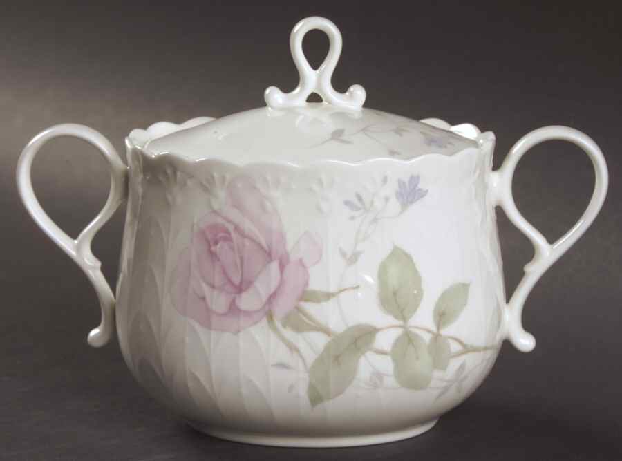 April Rose Sugar Bowl & Lid by Mikasa-1