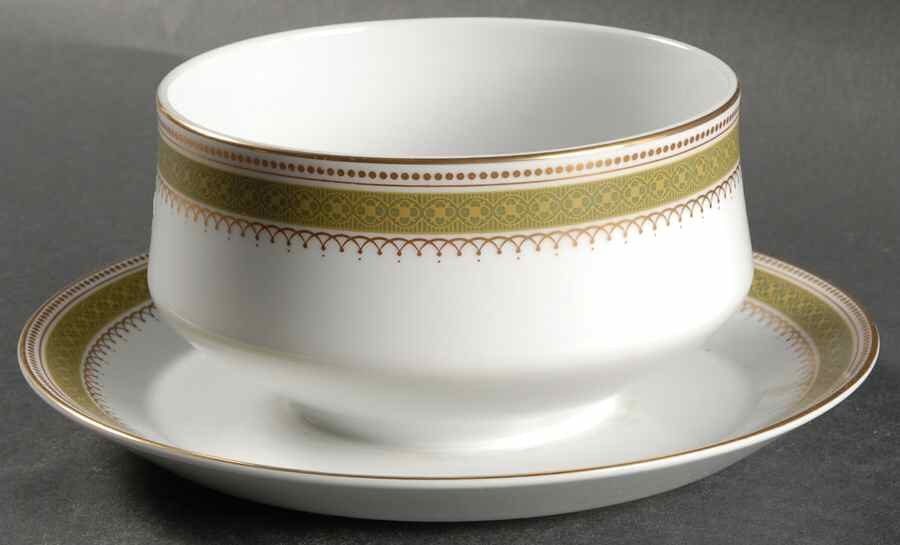 Ascot Gravy Boat with Attached Underplate by Mikasa-1