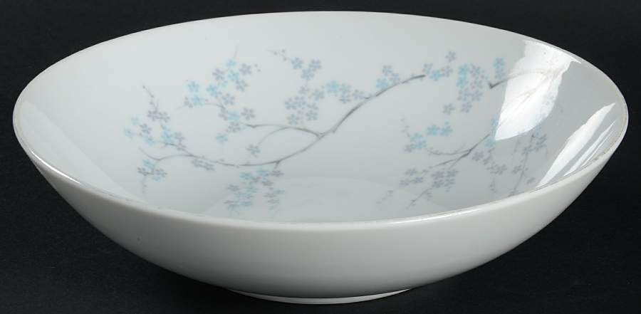 Atalie Blue 8" Round Vegetable Bowl by Mikasa-1