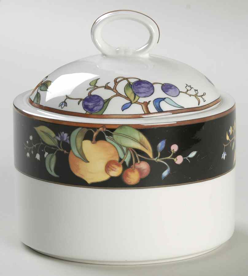 Autumn Elegance Sugar Bowl & Lid by Mikasa-1
