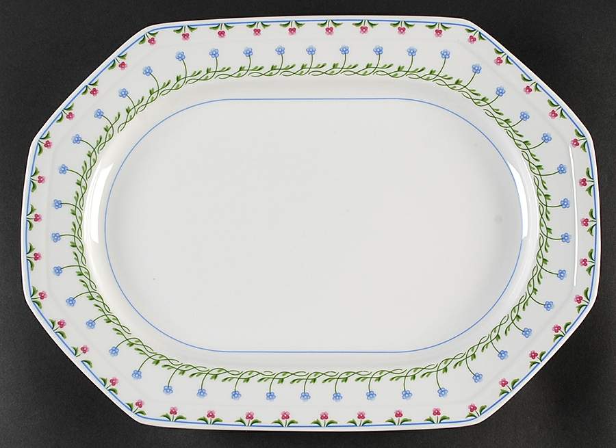 Bali Hai 14" Oval Serving Platter by Mikasa-1