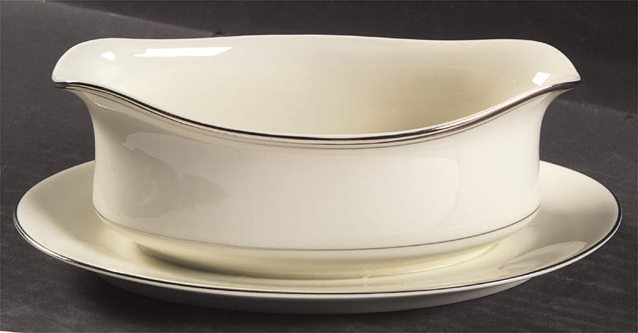 Belair Gravy Boat with Attached Underplate by Mikasa-1