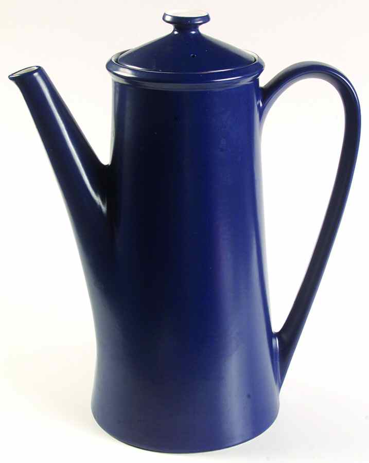 Blueberry Blue Coffee Pot & Lid by Mikasa-1