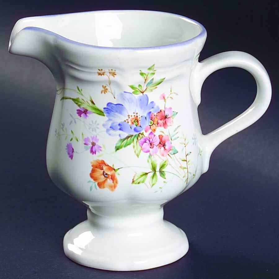 Blue Bouquet Creamer by Mikasa-1
