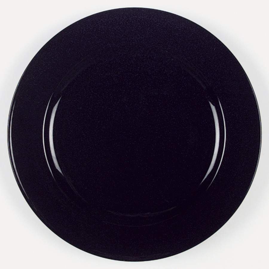 Black Diamond (All Black) Dinner Plate by Mikasa-1