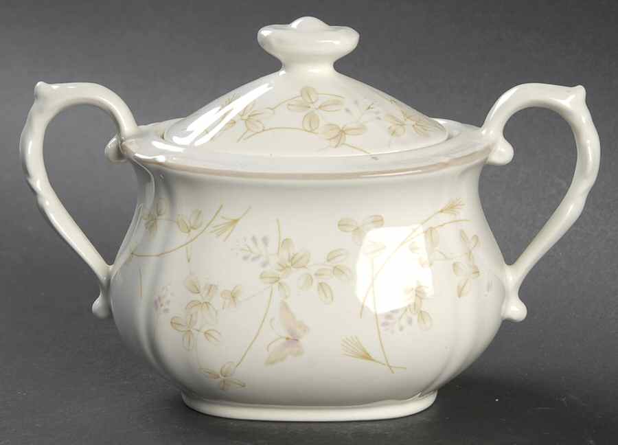 Blossoms Sugar Bowl & Lid by Mikasa-1
