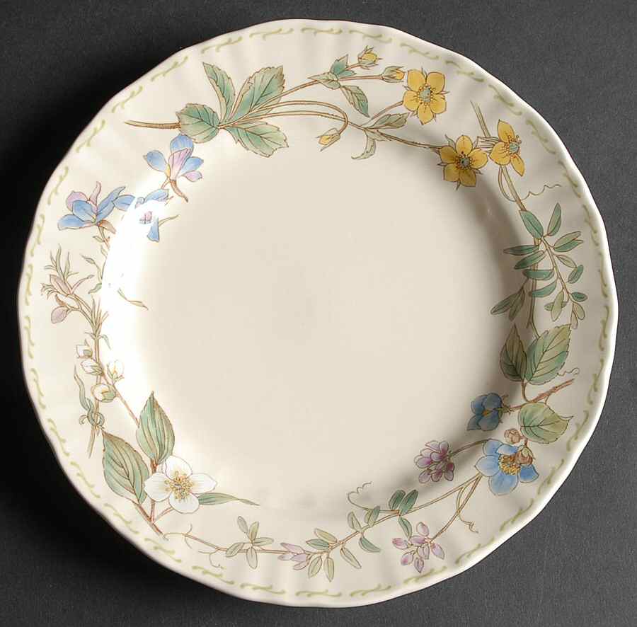 Botanical Bouquet Salad Plate by Mikasa-1