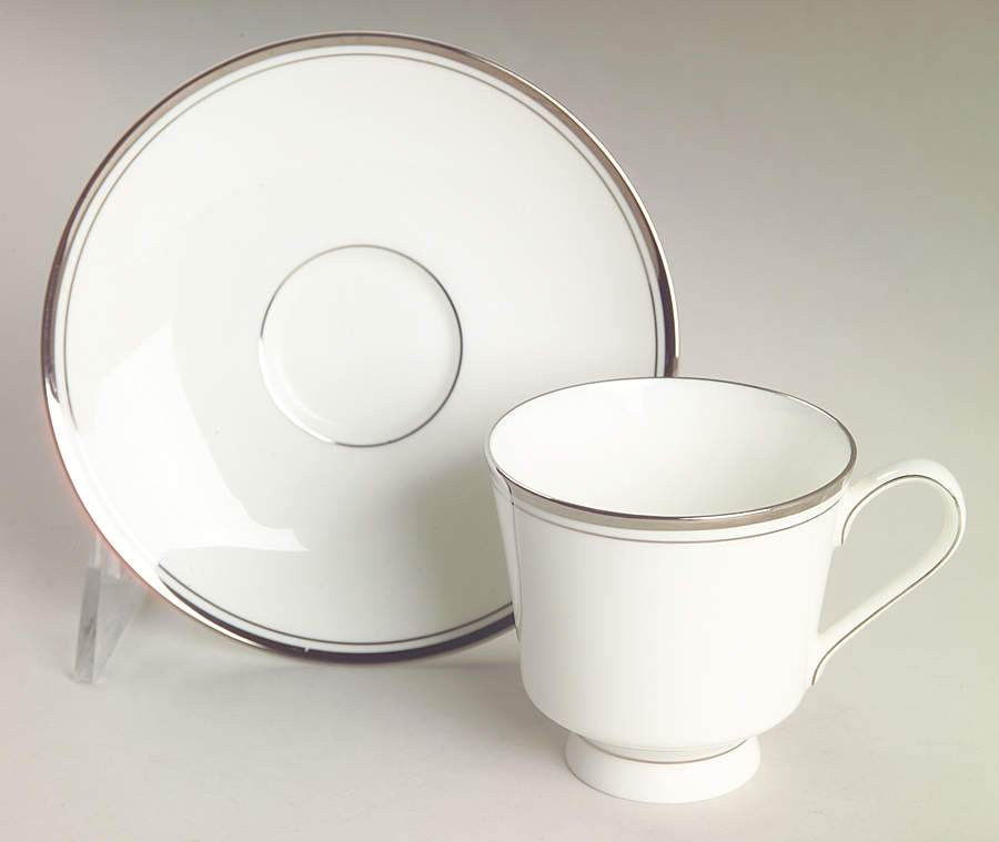 Briarcliffe Footed Demitasse Cup & Saucer Set by Mikasa-1