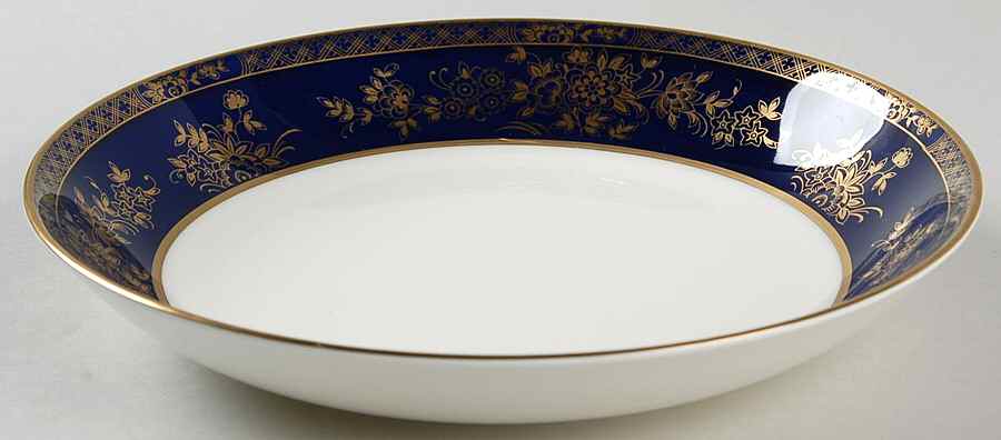 Buckingham Cobalt Blue Coupe Soup Bowl by Mikasa-1