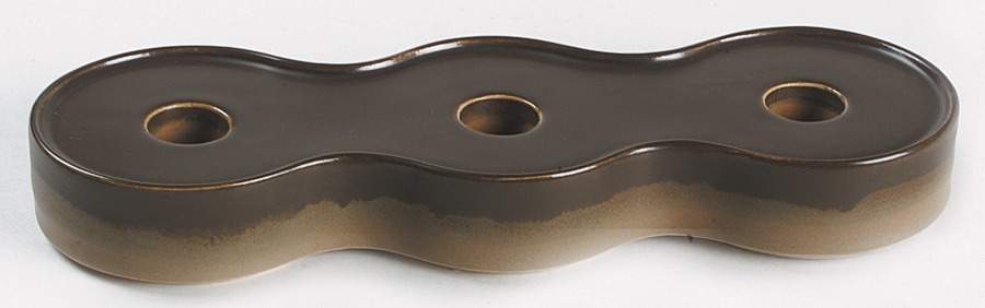 Buckskin Three Light Candlestick by Mikasa-1