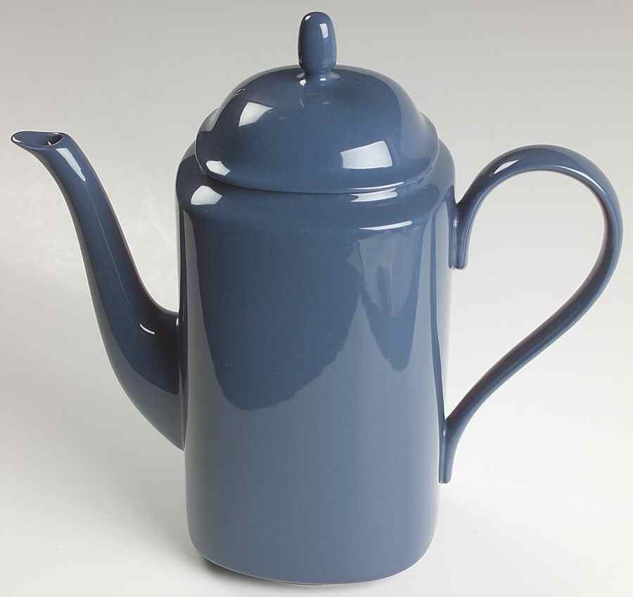 Caribbean Blue Coffee Pot & Lid by Mikasa-1