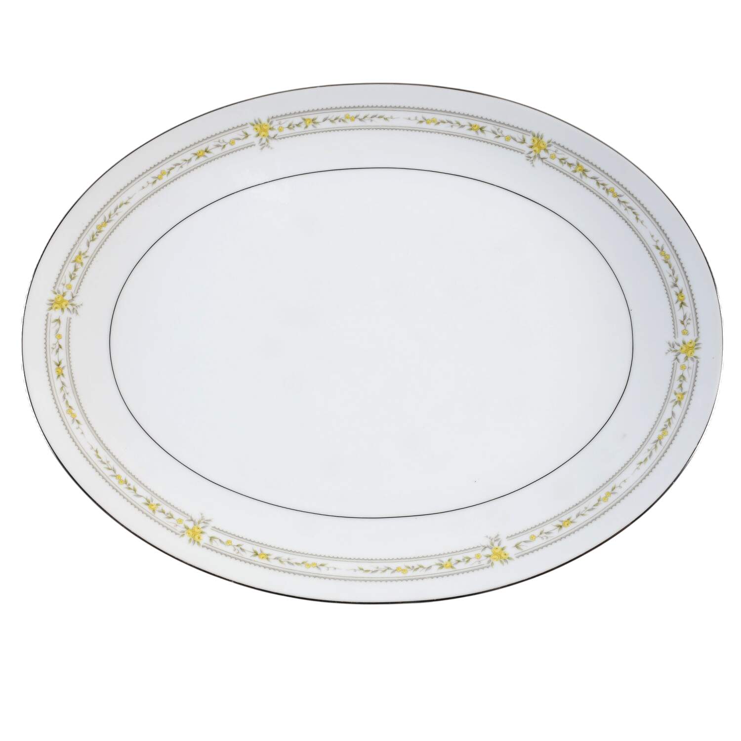 Carlyn 16" Oval Serving Platter by Mikasa-1