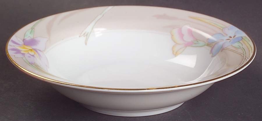 Charisma Beige Rim Fruit/Dessert (Sauce) Bowl by Mikasa-1
