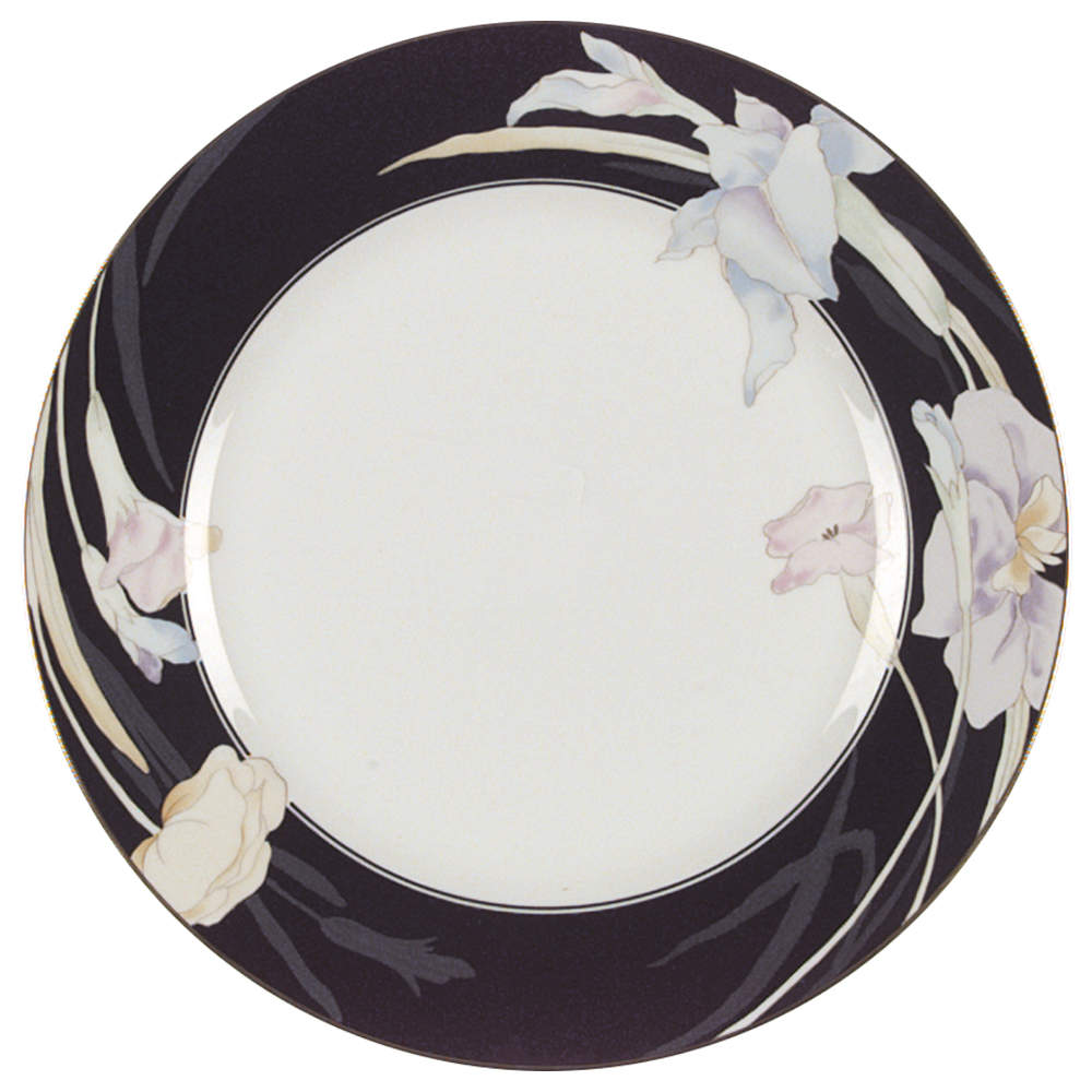 Charisma Black Dinner Plate by Mikasa-1