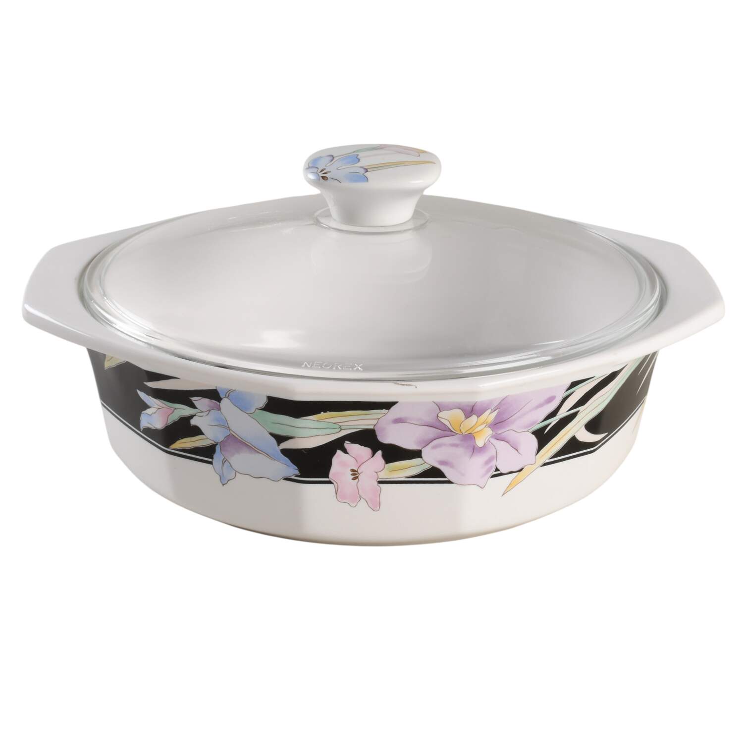 Charisma Black 1.5 Qt Round Covered Casserole by Mikasa-1